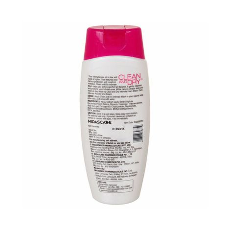 Clean and Dry Intimate Wash