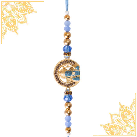 Abstract Single Religious Rakhi (Avyaan Rakhi) Set of 1