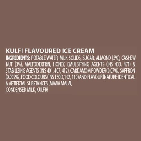 Cream Bell Matka Kulfi