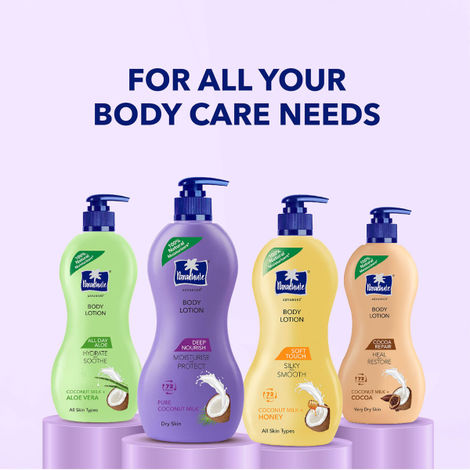 Parachute Advansed Refresh Body Lotion 100% Natural Moisturisers