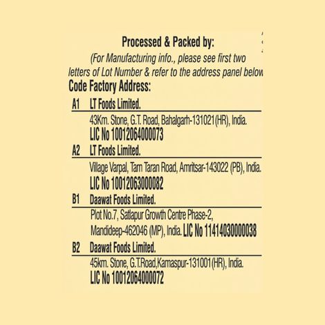 Daawat Sona Masuri Rice | Medium Grain