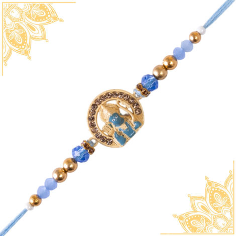 Abstract Single Religious Rakhi (Avyaan Rakhi) Set of 1