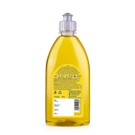 BAY6 Dishwash Gel Liquid Lemon Tough Grease & Foul Smell Removal