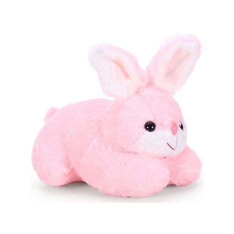 Babique Rabbit Plush Cute Rabbit Soft Toys Animal Home Decor Baby/Boys/Girls (Pink, 26 cm)