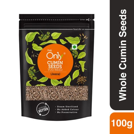 On1y Whole Cumin Seeds, Sabut Jeera Spices