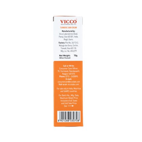 Vicco Turmeric Skin Cream 70g