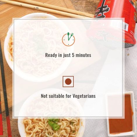 Nongshim Korean Shin Ramyun Cup Noodle Soup Non Veg