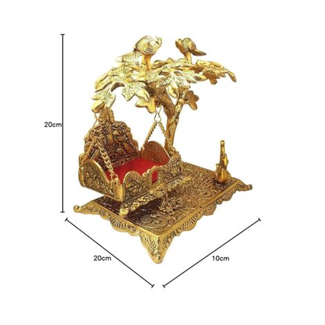Devnidhii Palna (Jhula) Tree Shape in Gold Polish