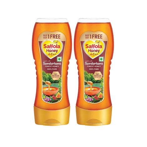 Saffola Honey Active, Made with Sundarban Forest Honey