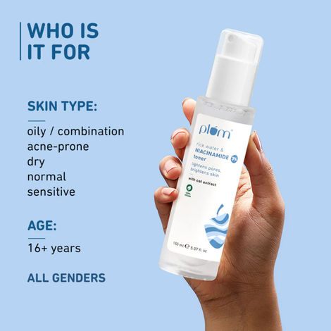 Plum Rice Water & Niacinamide 3% Toner