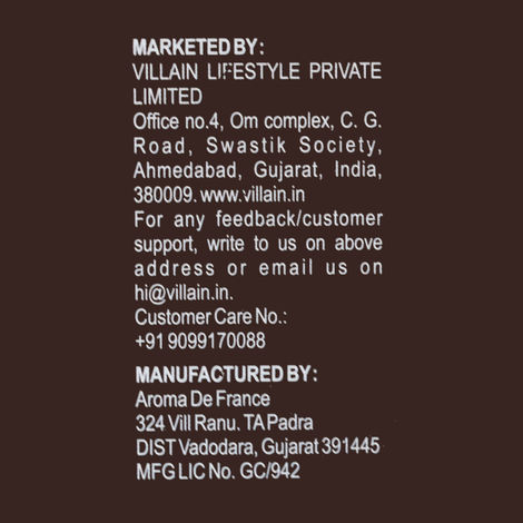 Villain Oud Eau De Parfumpremium Luxury Perfume For Men