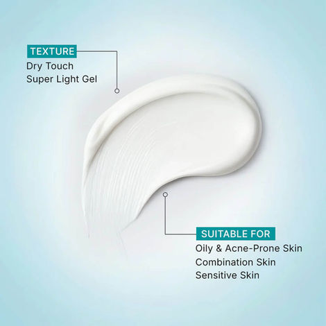 Pilgrim 5% Niacinamide Oil-Free Super Light Gel Sunscreen SPF 50+ PA++++ With Korean White Lotus