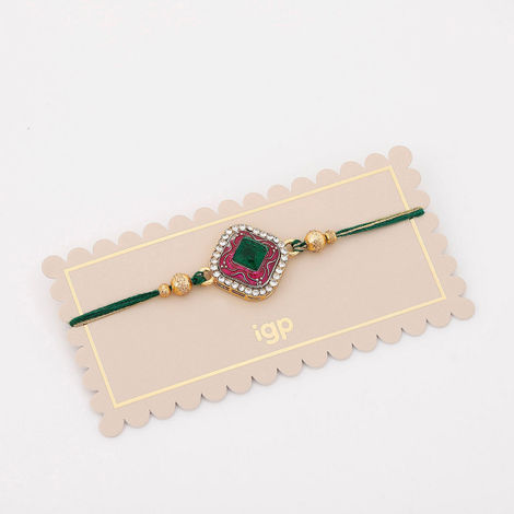 Stone Semi Precious Rakhi (IGP)