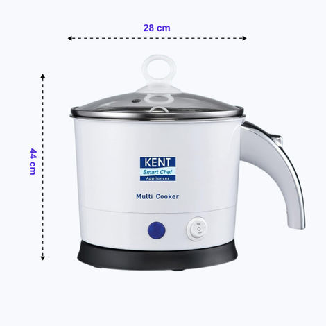 KENT 1.2 L Multicooker - Inner Stainless Steel Without Welding