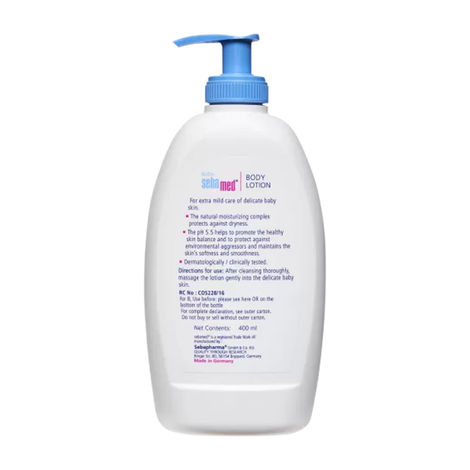SebaMed Baby Body Lotion, For All Skin Types