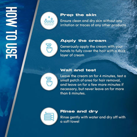 Bold Care Intimate Hair Removal Cream for Men Suitable For All Skin Types