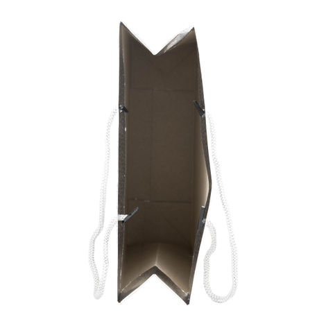 Silver Paper Bag 9 x 9 x 3 Inch - Assorted Design
