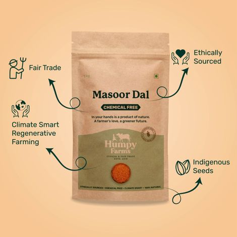Humpy Farms Organic Masoor Dal