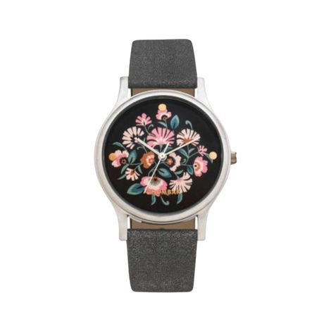 Chumbak Women's PU Round Analog Watch | Teal