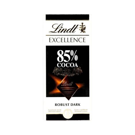 Lindt Excellence 85 % Cocoa Robust Dark Chocolate
