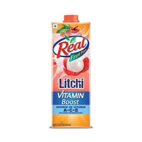 Dabur Real Fruit Power Vitamin Boost Litchi Juice