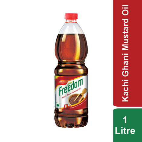 Freedom Kachi Ghani Mustard Oil Bottle