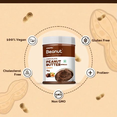 Be.anut Chocolate Peanut Butter - Crispy