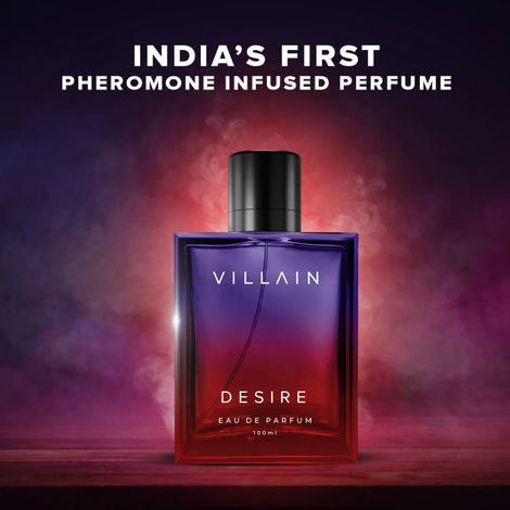 Villain Desire Eau De Parfum With Vanilla Amber And Patchouli