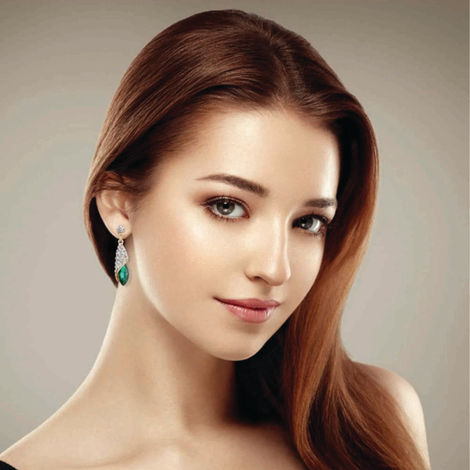 YouBella Jewellery Crystal Drop Earrings for Girls and Women (YBEAR - 32067)