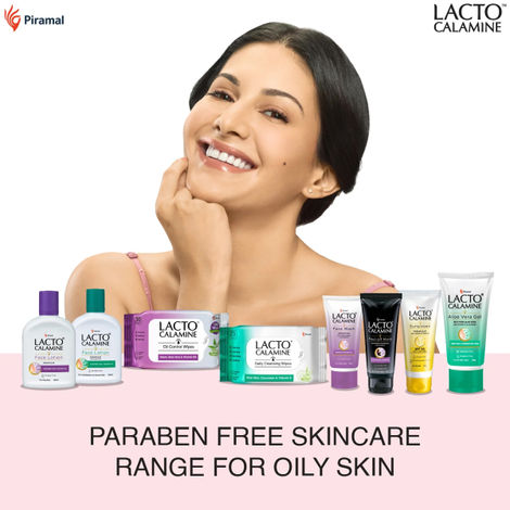 Lacto Calamine Facewash With Kaolin Clay And Niacinamide For Oily Skin