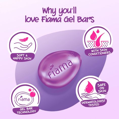 Fiama Gel Bar Celebration Pack With 5 Unique Gel Bars, with Skin Conditioners