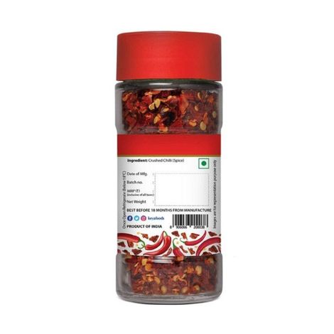 Keya Wonder Hot Red Chilli Flakes