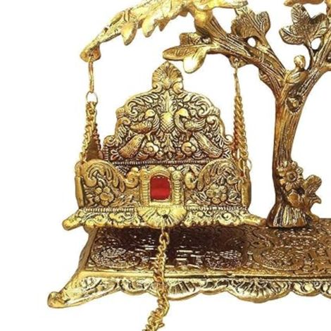 Devnidhii Palna (Jhula) Tree Shape in Gold Polish