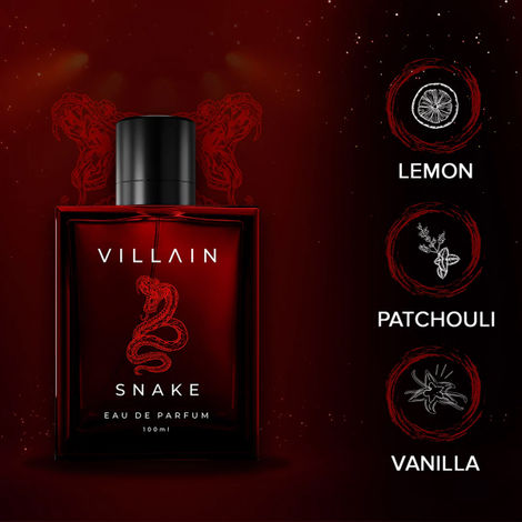 Villain Snake Perfume For Men Strong Smoky Sexy And Masculine
