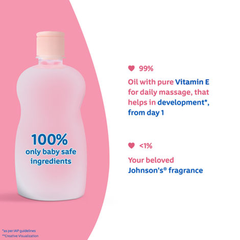 Johnson's Baby Oil with Vitamin