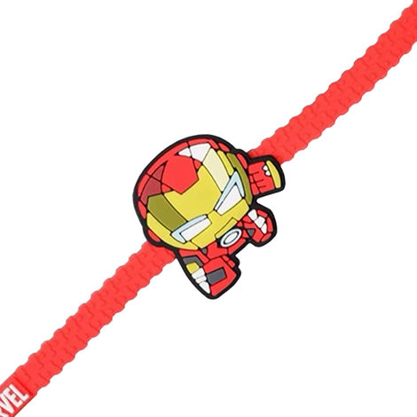 Kids Iron Man Band Rakhi (Official Marvel Kids Rakhi) Set of 1