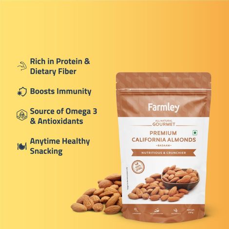 Farmley Premium California Almonds