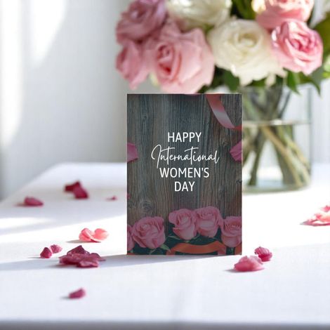 House Of Festivals Women s Day Greeting Card - Design 23