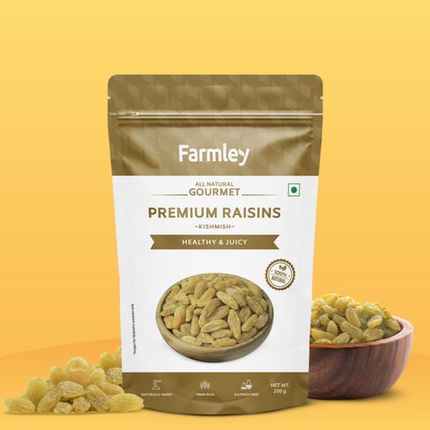 Farmley All Natural Gourmet Premium Raisins | Kishmish