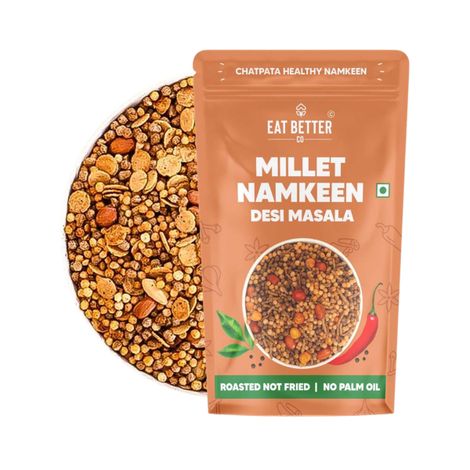 Millet Namkeen - Desi Masala, Healthy Snacks By Eat Better Co