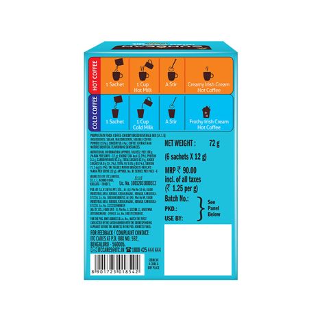 Sunbean Irish Cream - Cafe Style Coffee (Add Milk)