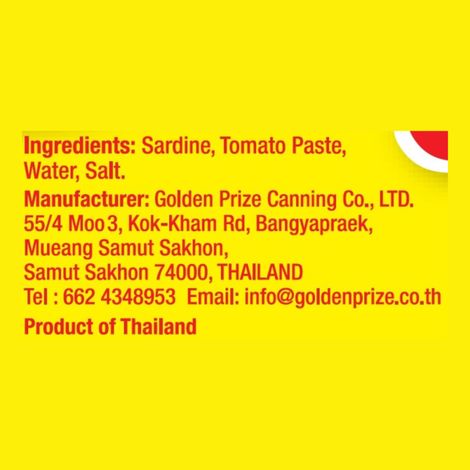 Golden Prize Sardine In Tomato Sauce