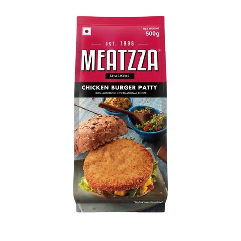 Meatzza Chicken Burger Patty
