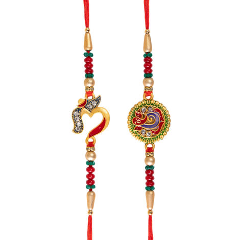 Religious Rakhi Set (Shree Rakhi) Pack of 2