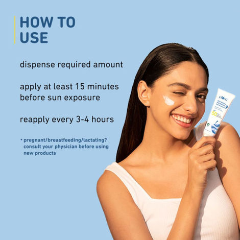 Plum 2% Niacinamide & Rice Water Hybrid Face Sunscreen With SPF 50