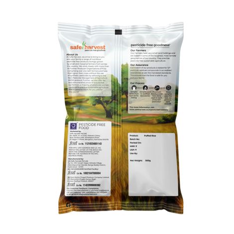 Safe Harvest Pesticide-Free Puffed Rice