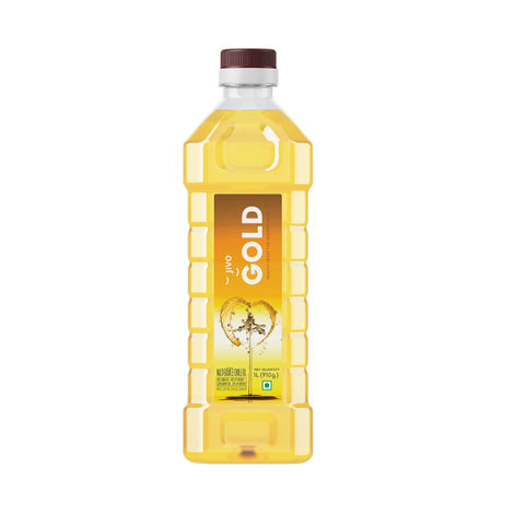 Jivo Gold Refined Oil Blend Of Rice Bran Oil and Sunflower Oil
