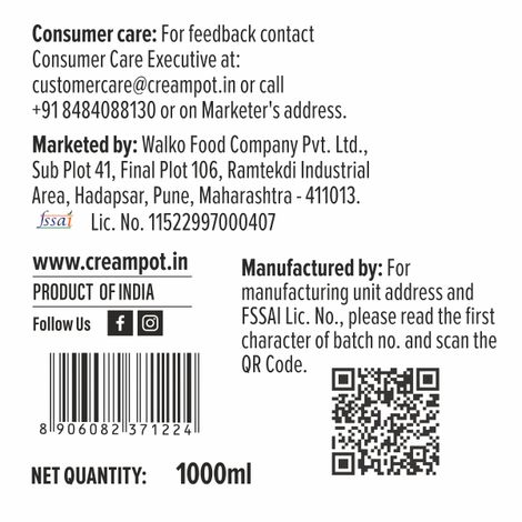 Cream Pot Rajbhog Tub