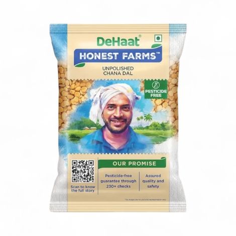 Dehaat Honest Farms Unpolished Chana Dal