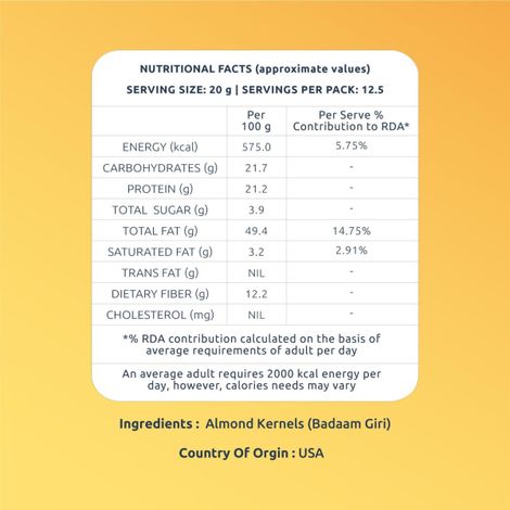 Farmley Premium California Almonds